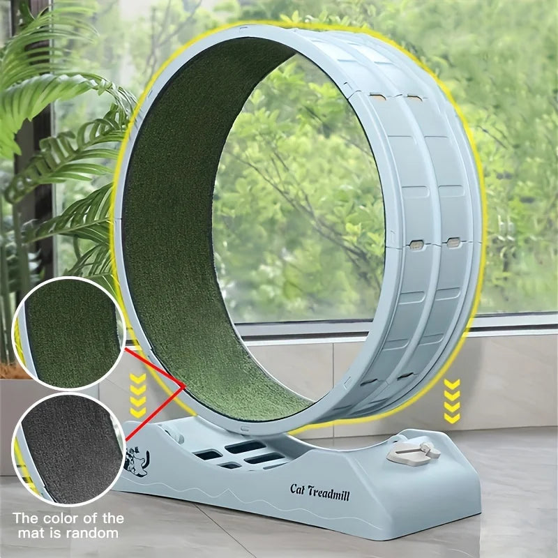 Wholesale Cat Toys Household Interactive Pet Tread Exercise Running Wheel Cat Climbing Frame Cat Treadmill