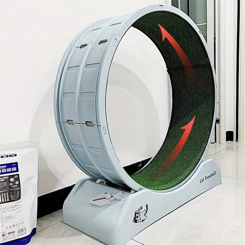 Wholesale Cat Toys Household Interactive Pet Tread Exercise Running Wheel Cat Climbing Frame Cat Treadmill