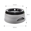 Outdoor Travel Pet Water Bowl Car Anti Slip Anti Splash Floating Water Dispenser Leakproof No Wet Mouth Portable Drinking Bowl