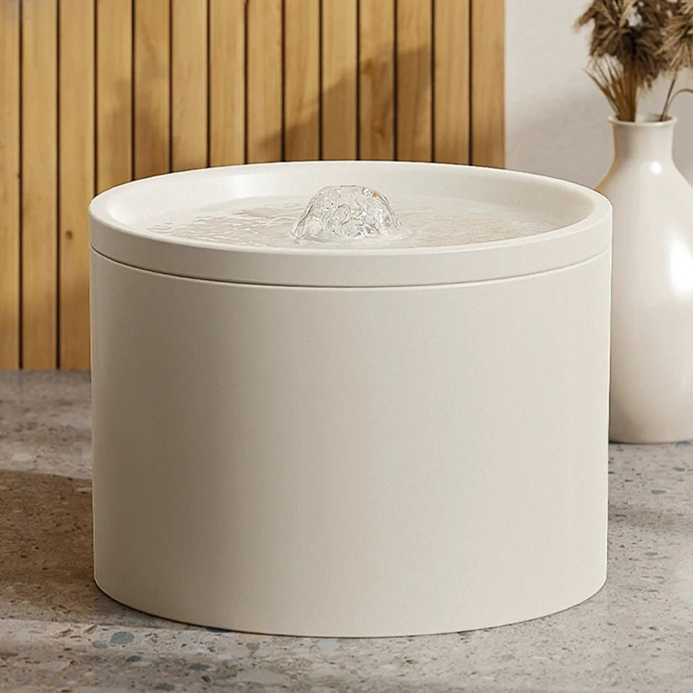 Cat Automatic Water Dispenser, Pet Ceramic Bowl, Dog Bowl Water Dispenser, Circulation And Flow Water Dispenser