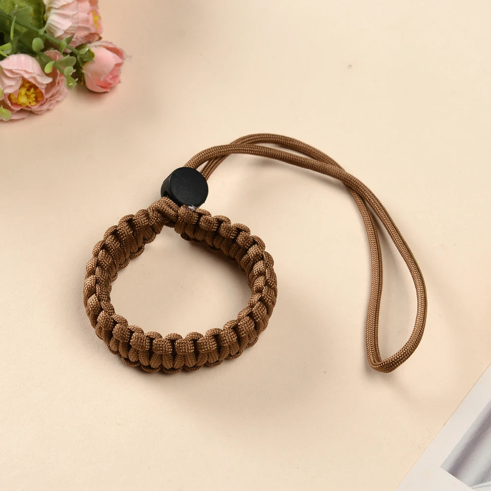 Dragonne mains libres pour laisse de chien, réglable, antidérapante, bracelet de traction pour animal de compagnie pour la marche en extérieur, accessoires de sangle de sécurité